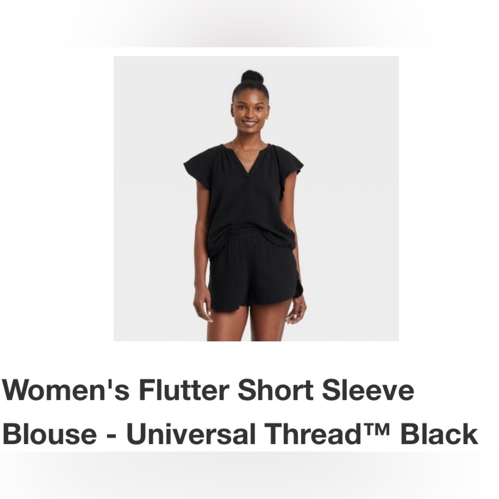 Universal Thread Like Linen Short Set - image 1